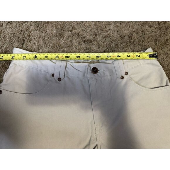 L.E.I. Vintage Cream White Shorts Mid Rise Y2k 90s Basic Casual Sz 28” - Picture 9 of 9
